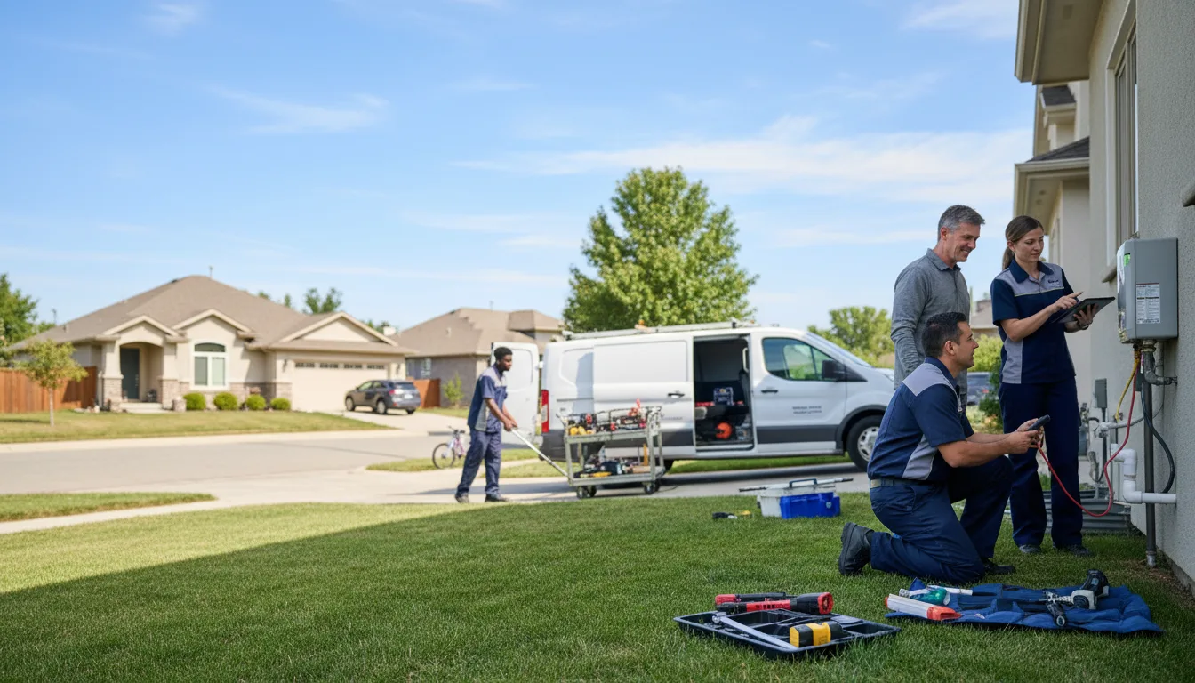 Tankless water heater service in East Templeton, MA